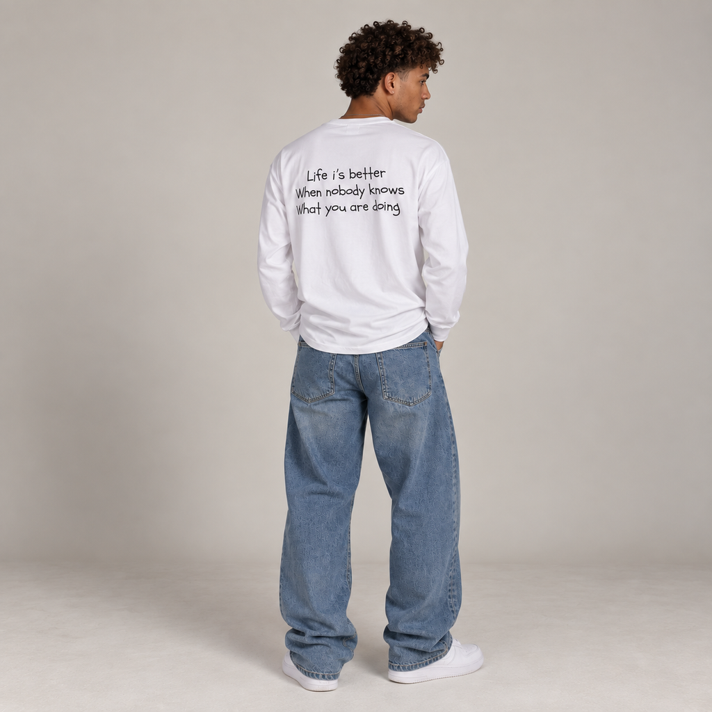 Nobody Knows, Long Sleeve Tee