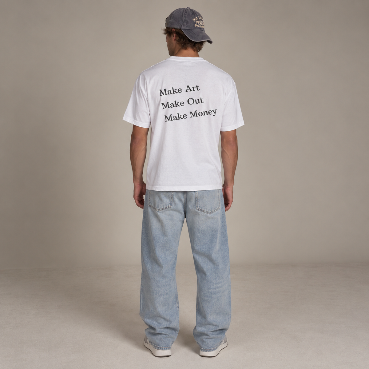 Make Art Make Out Make Money, T-shirt