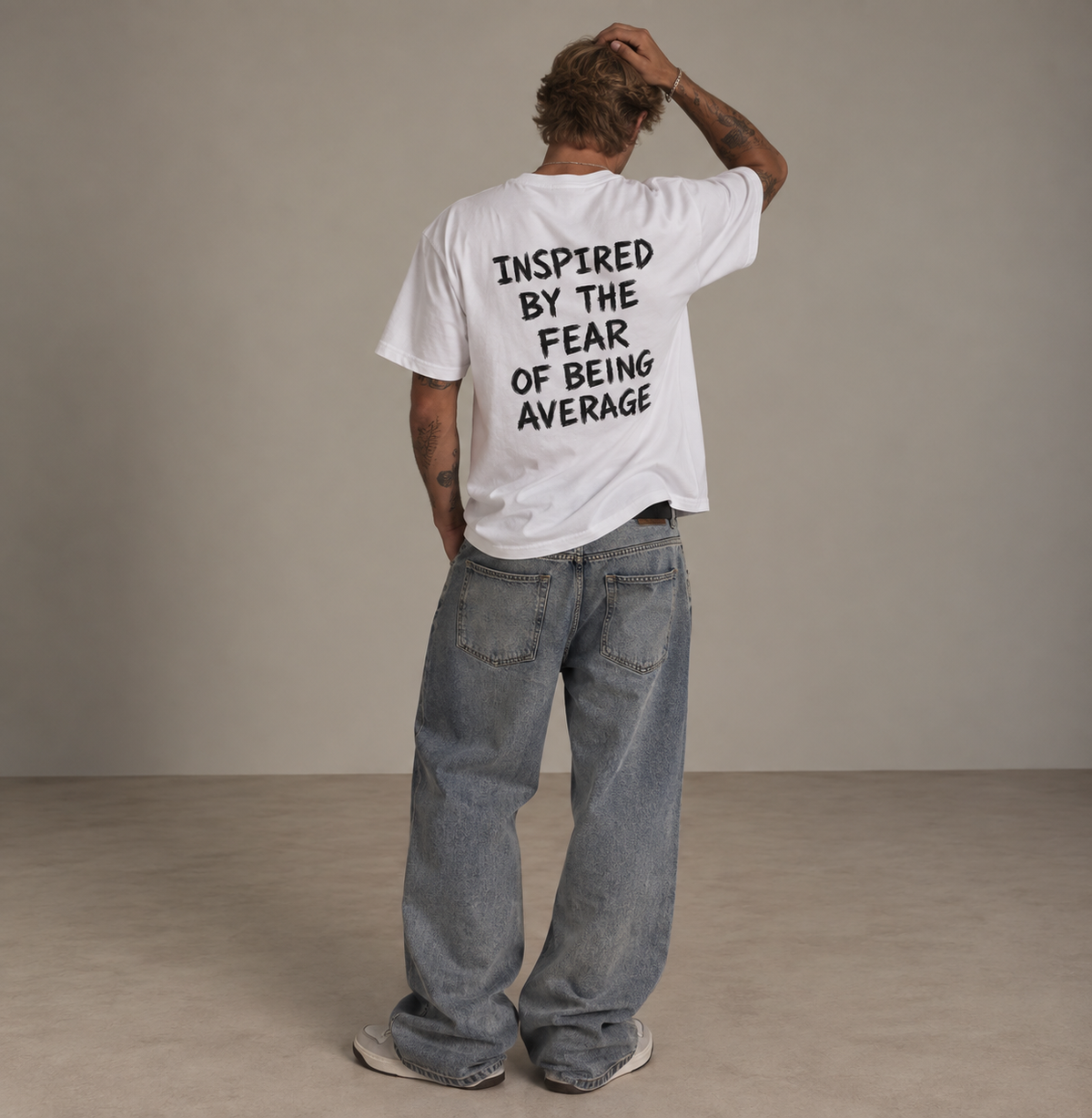 Inspired By The Fear Of Being Average, T-Shirt