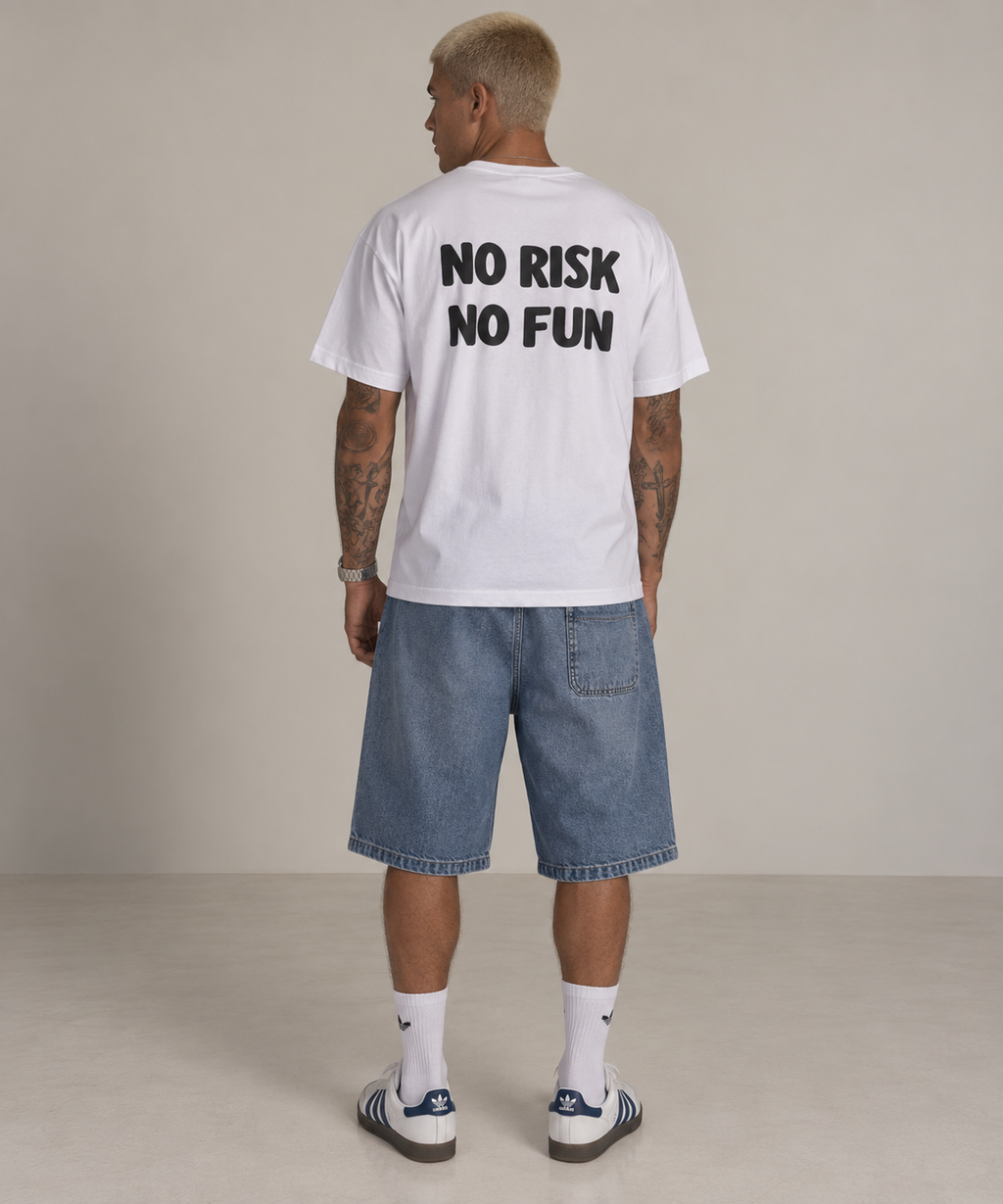 No Risk No Fun, T-shirt