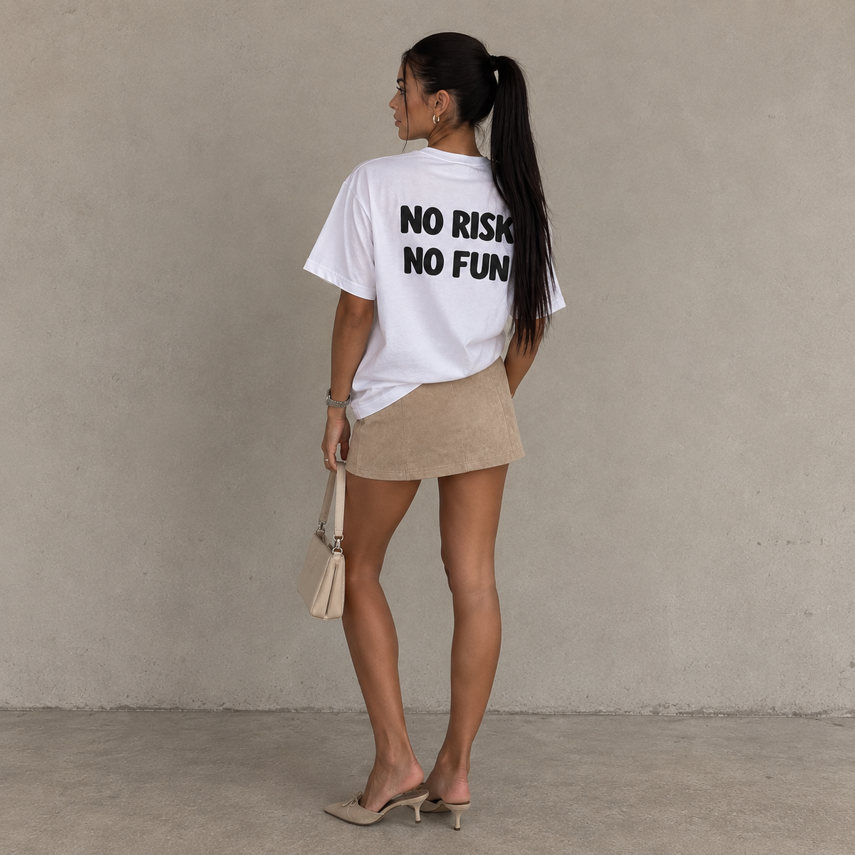 No Risk No Fun, T-shirt